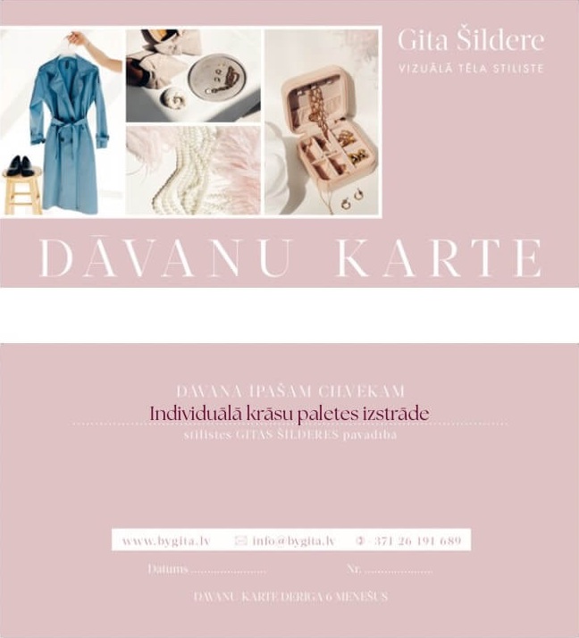 Individuālā krāsu paletes izstrāde